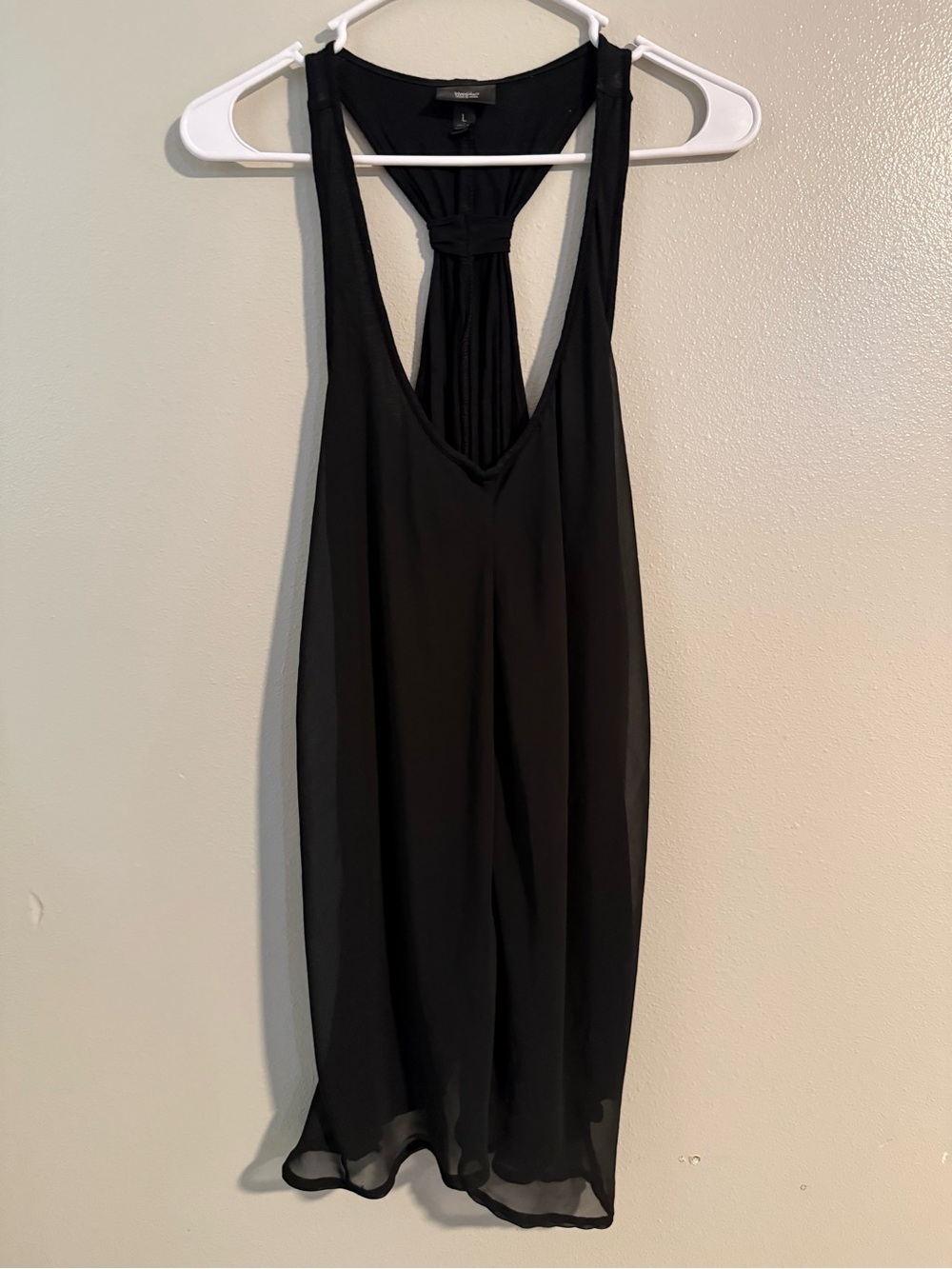 Lipsy Black Stretch Tank Top